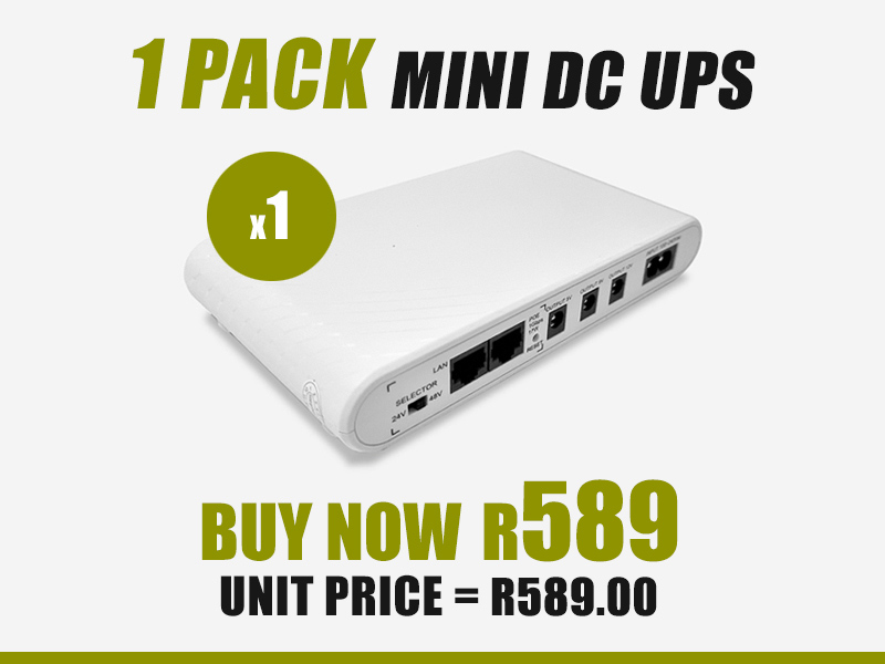 1 Pack Xdom 8800 Mini DC UPS